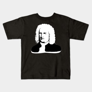 Johann Sebastian Bach abstrakt Kids T-Shirt